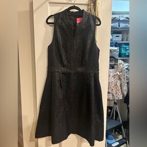 Lilly Pulitzer black mini dress